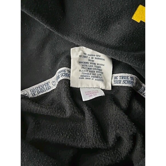 Iowa Hawkeyes Pink Victoria Secret Hoodie SweatShirt, Sz Lg, Collegiate Coll - Picture 8 of 8